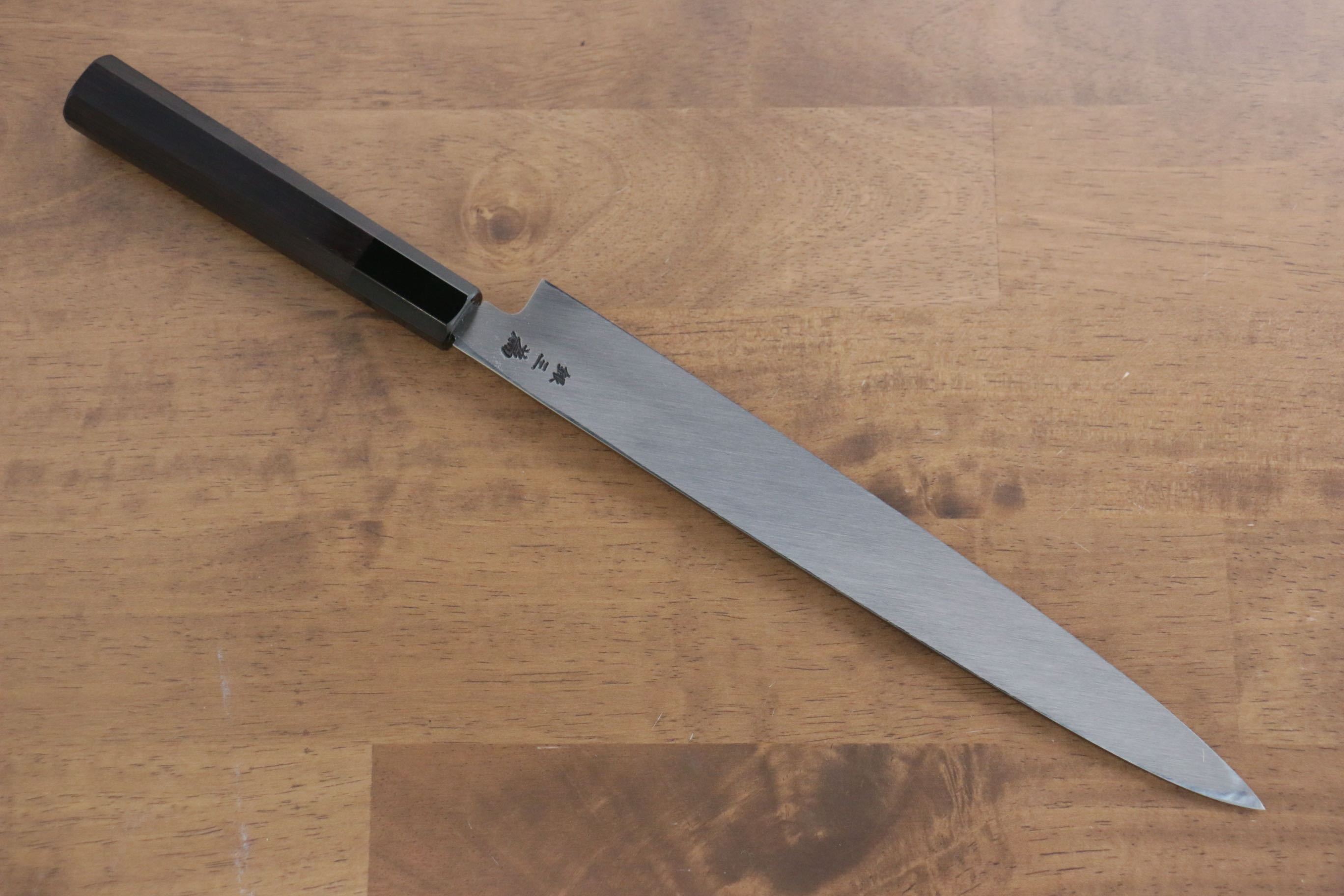 堺 孝行 主廚系列 銀三鋼 柳刃  270mm 黑檀握把 附刀鞘 - 清助刃物