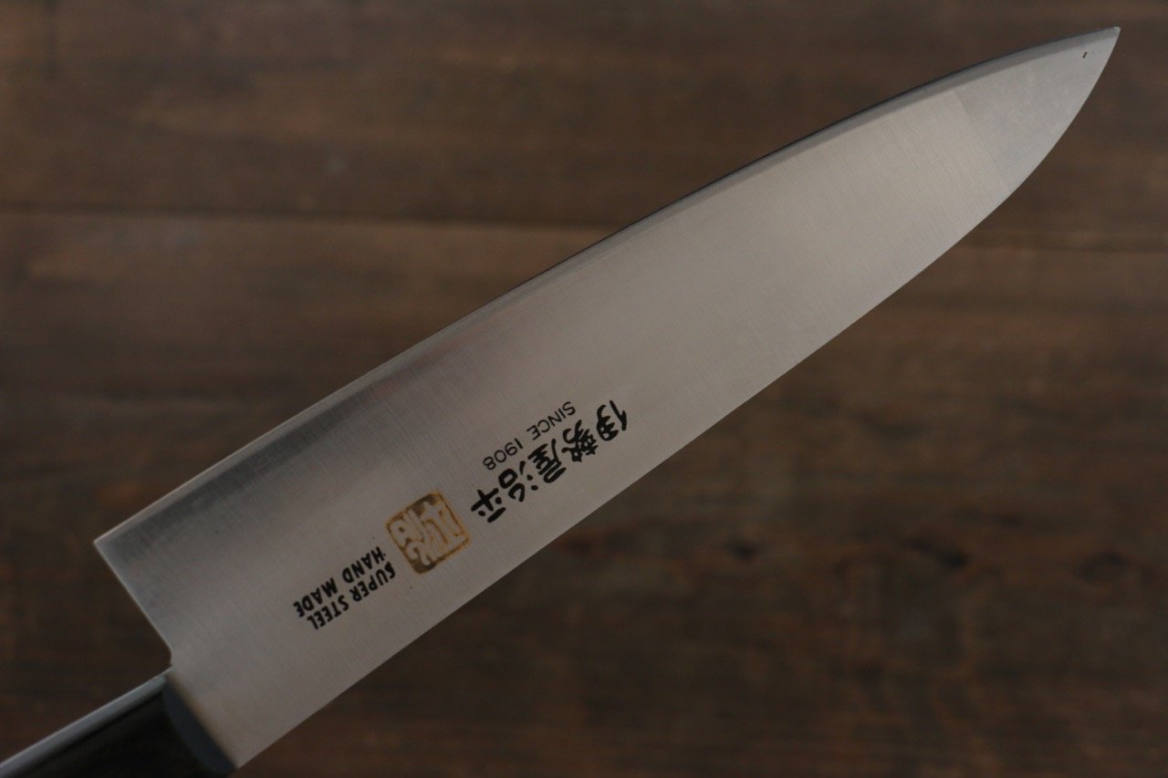 伊勢屋 鉬鋼（MOL） 牛刀  180mm 黑合成木 握把 - 清助刃物