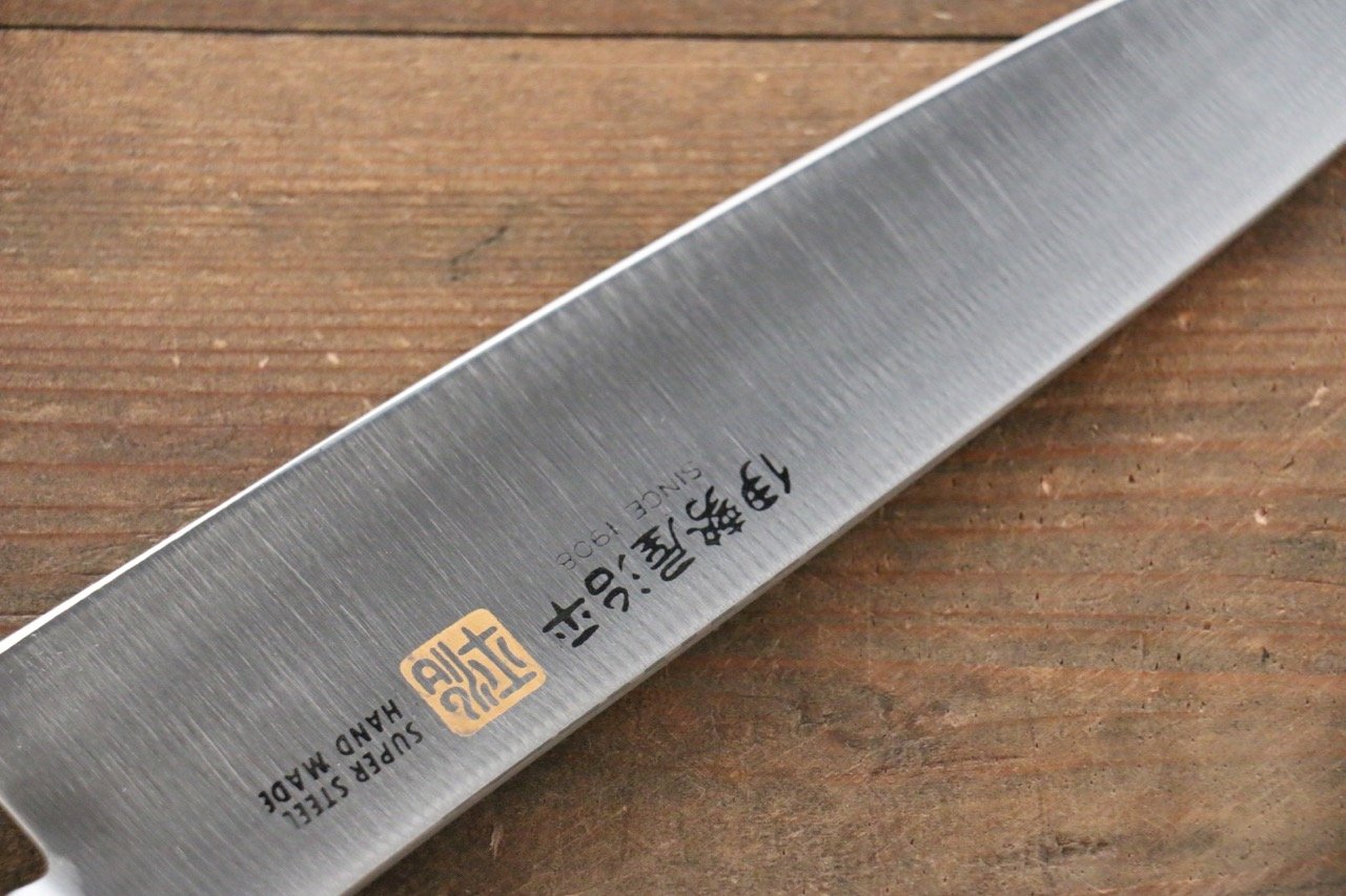 伊勢屋 鉬鋼（MOL） 牛刀  180mm 黑合成木 握把 - 清助刃物