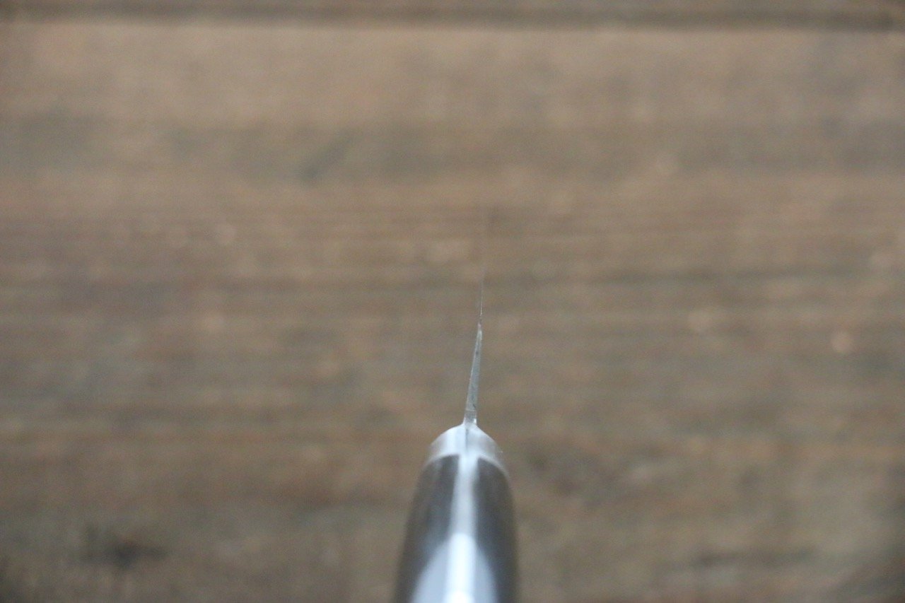 伊勢屋 鉬鋼（MOL） 多用途小刀  120mm 黑合成木 握把 - 清助刃物