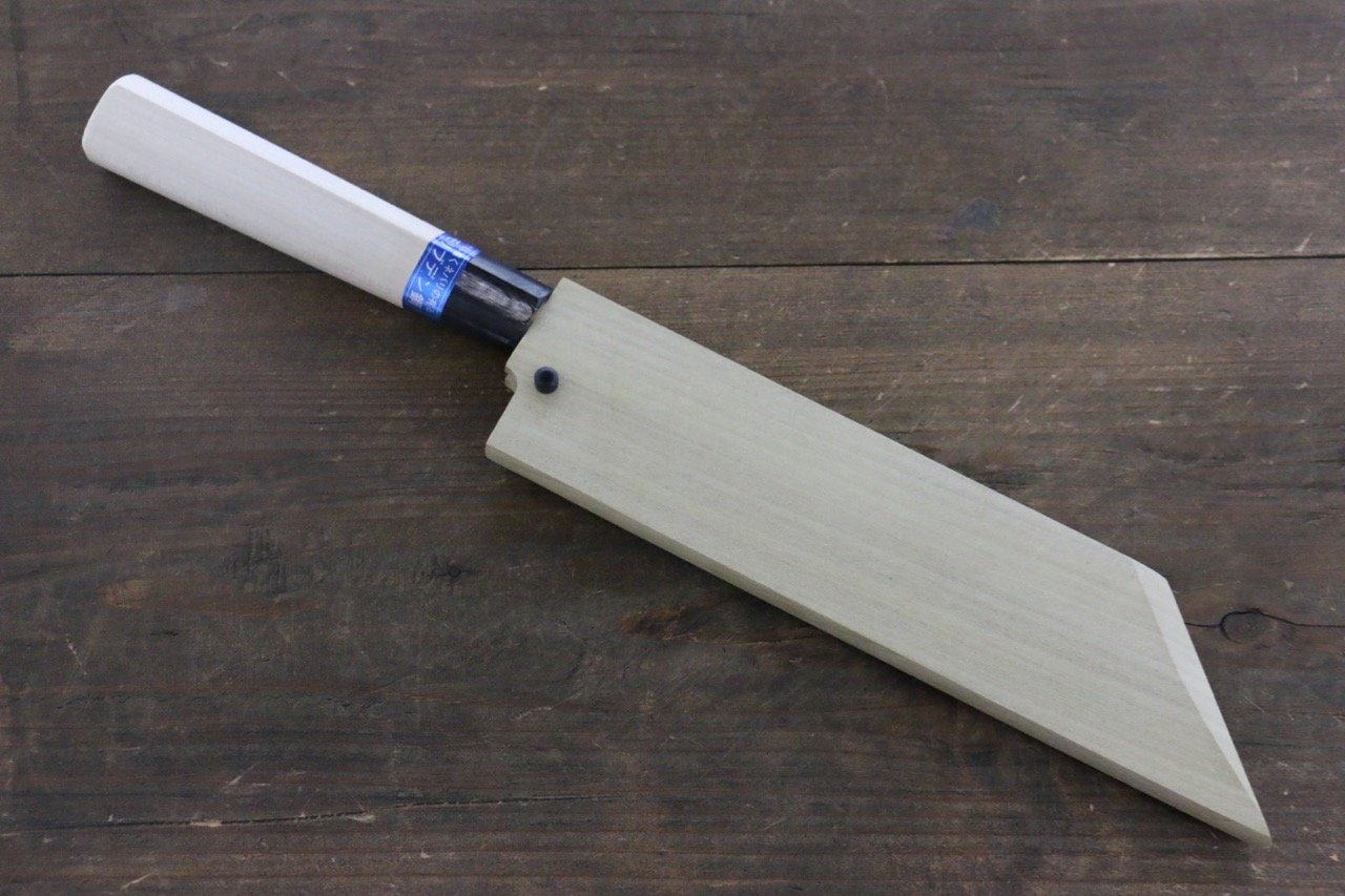 木蘭 鞘 Mukimono 剝物刀用 附合成木安全栓 180mm Houei - 清助刃物