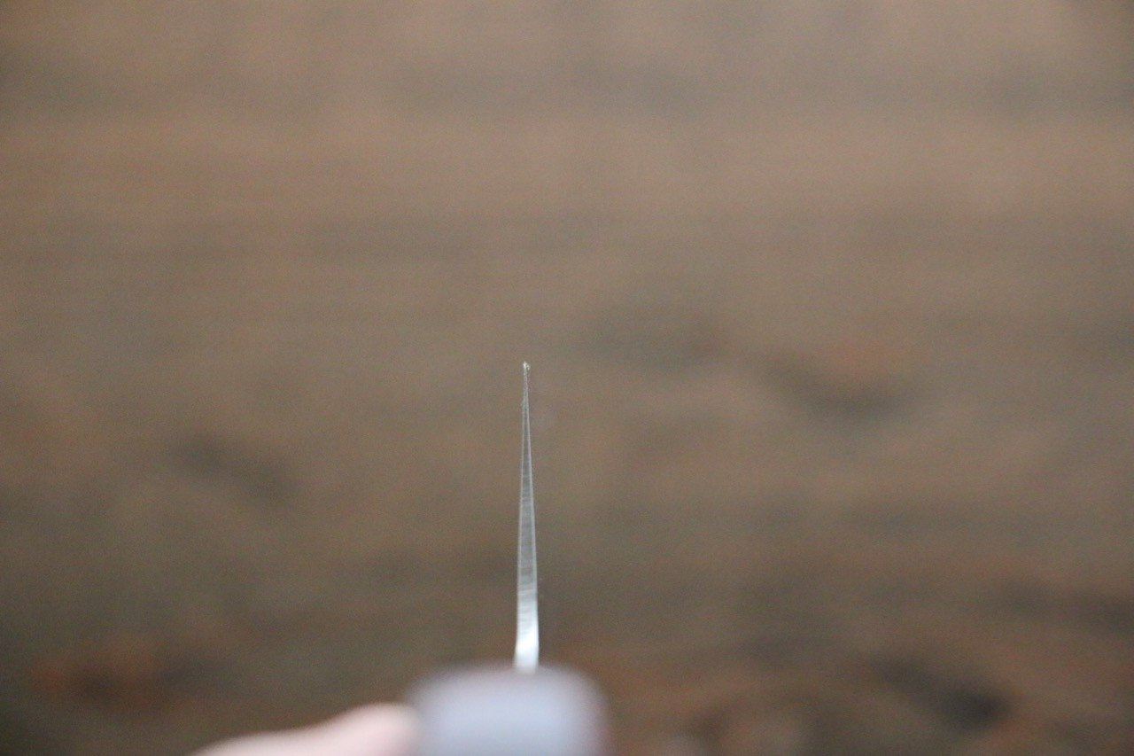 堺 孝行 VG10 33層 大馬士革紋 切付三德刀  160mm 桃花心合成木 握把 - 清助刃物