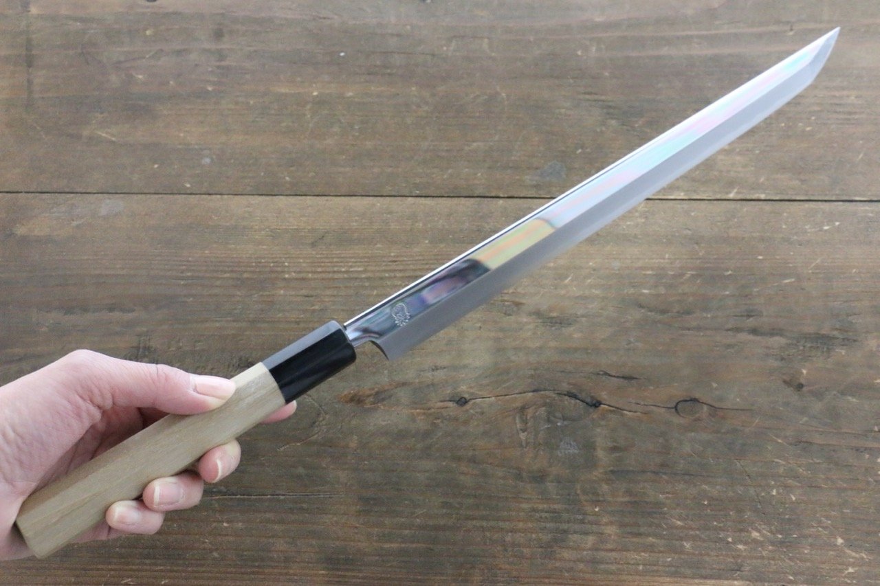 重陽 白鋼 鏡面處理 先丸蛸引  270mm - 清助刃物