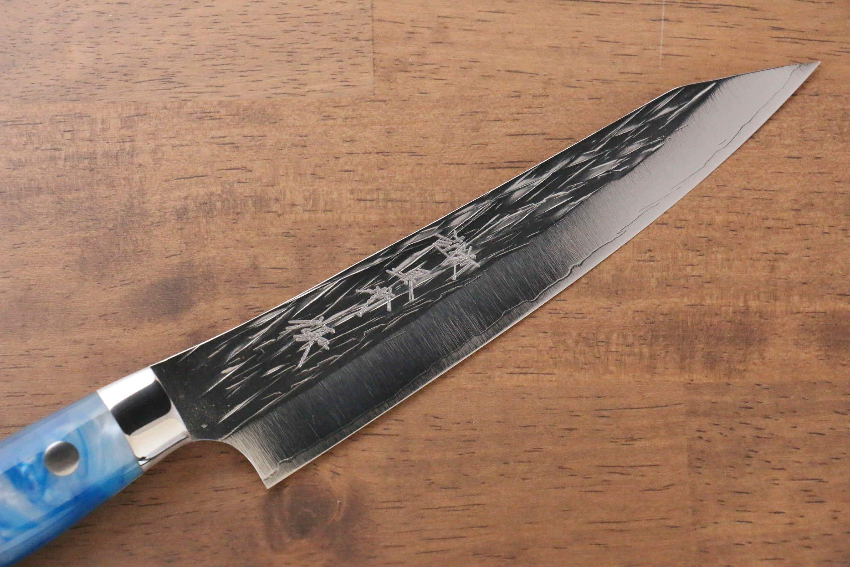 黑崎 優 樹冰 SG2 鎚目 多用途小刀  150mm 壓克力 握把 - 清助刃物