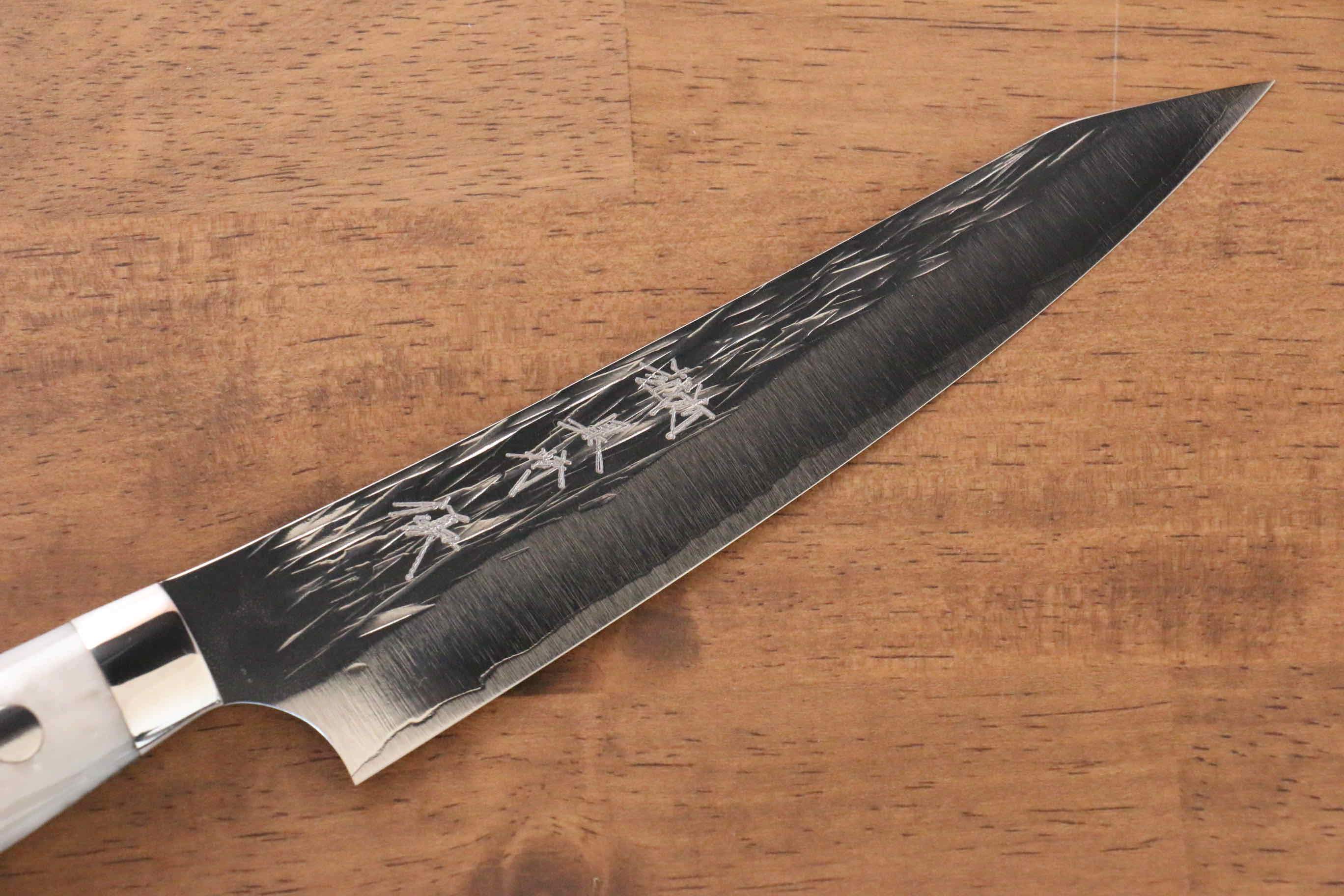 黑崎 優 樹冰 SG2 鎚目 多用途小刀  150mm 壓克力 握把 - 清助刃物