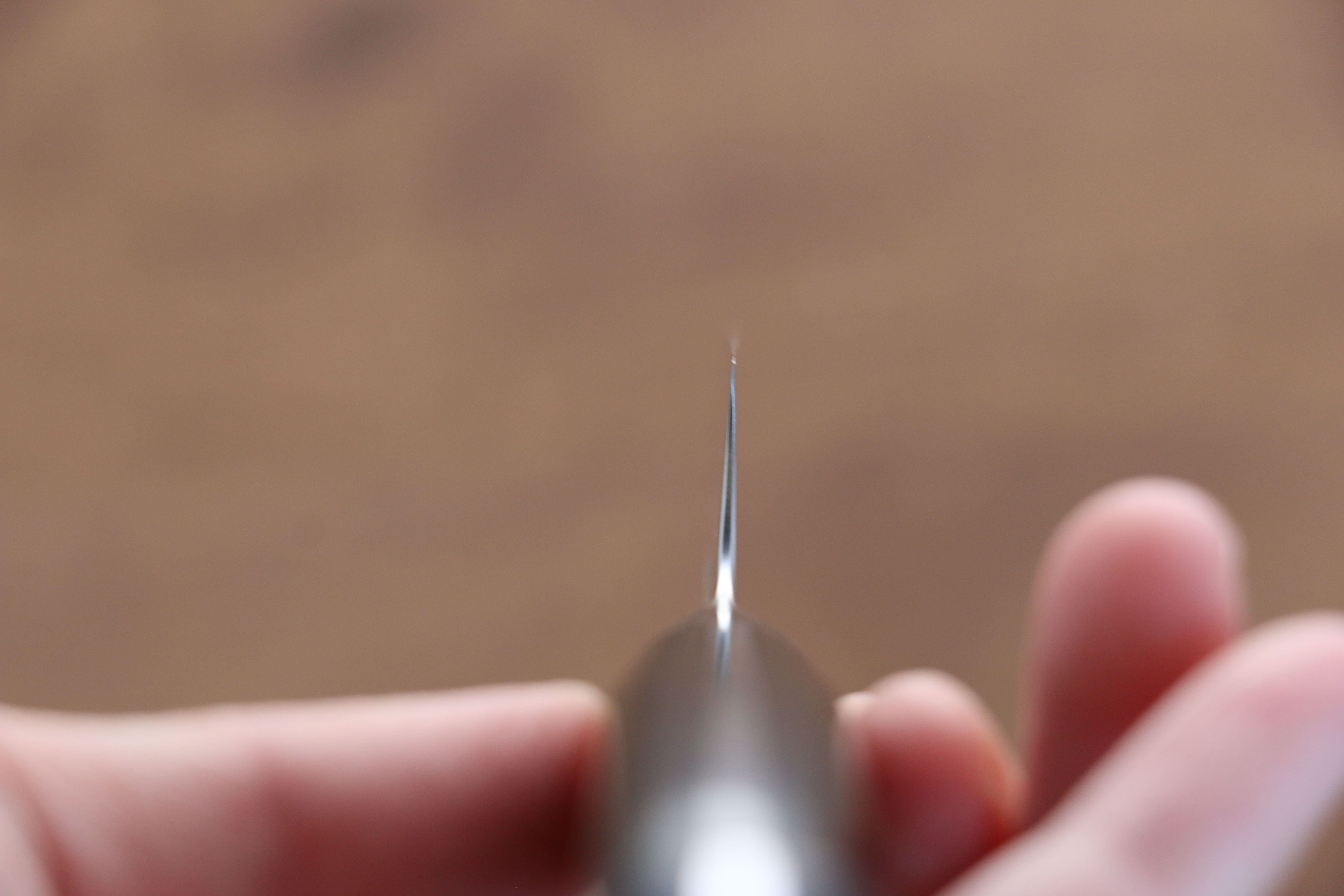 清助 VG10 33層大馬士革紋 多用途小刀 105mm 米卡塔（樹脂複合材料） 握把 - 清助刃物