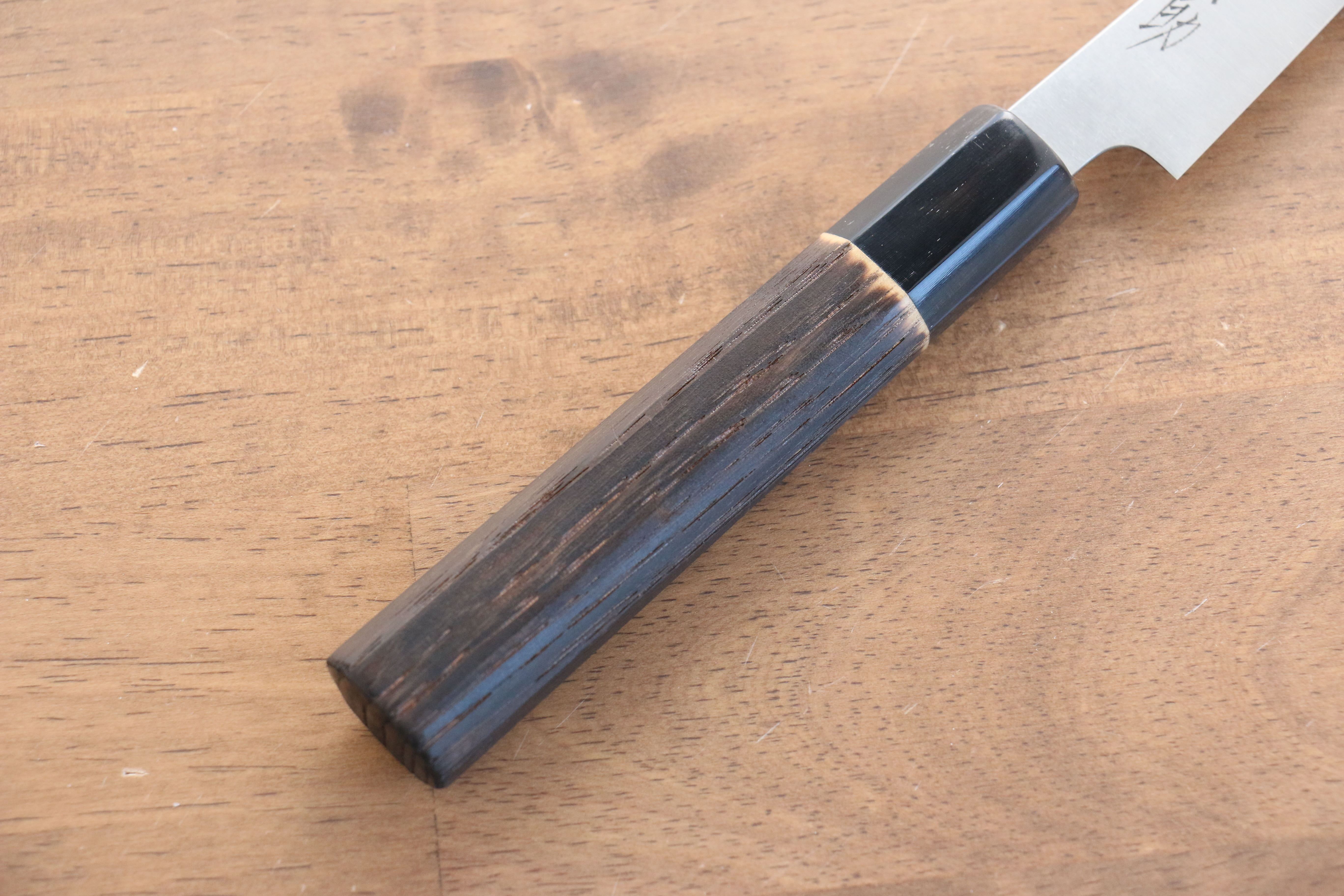 清助 瑞典鋼 多用途小刀 120mm 燒栗木 握把 - 清助刃物