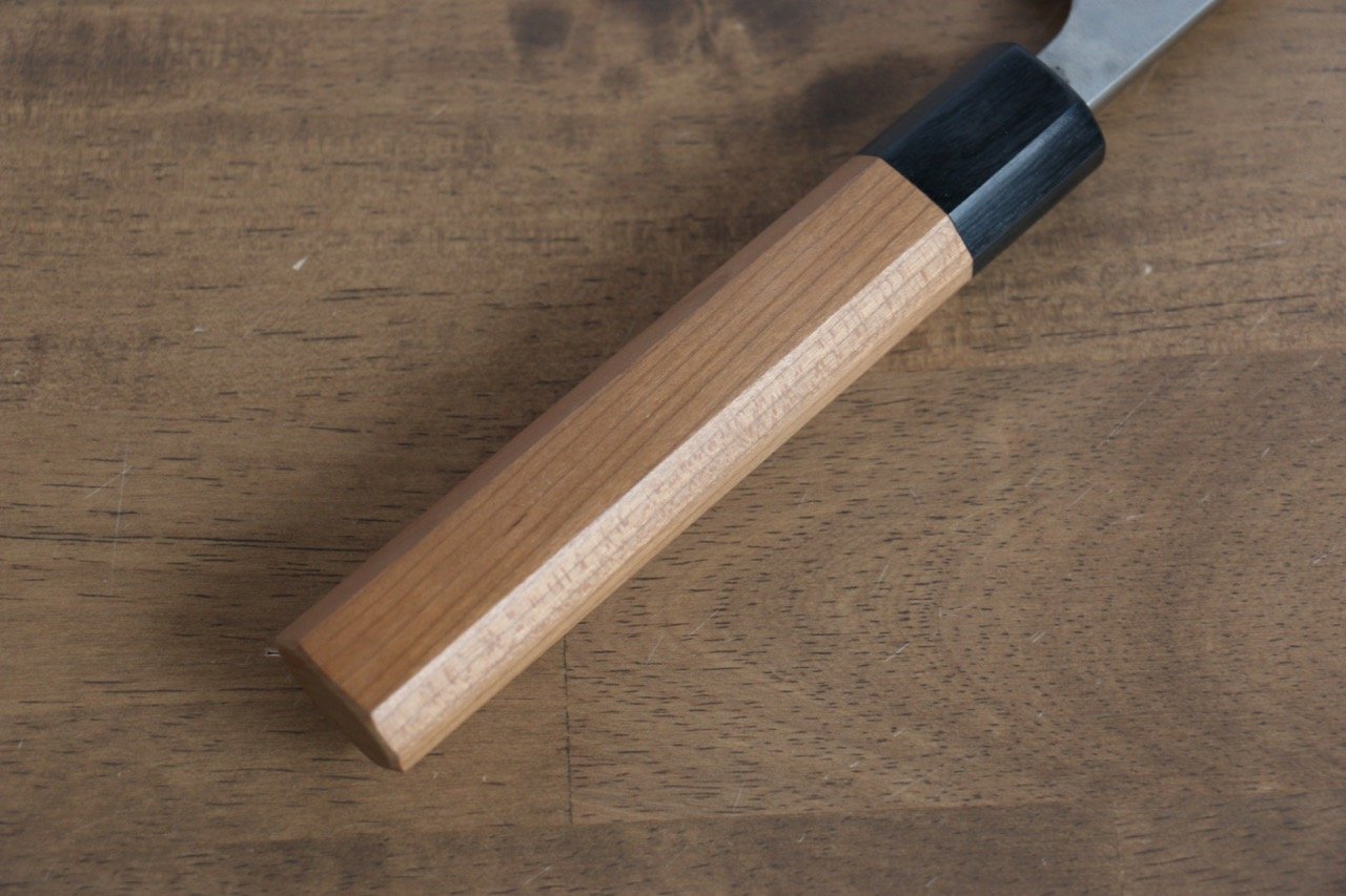 山本 直 VG10 大馬士革紋 牛刀 240mm 櫻桃木 握把 - 清助刃物
