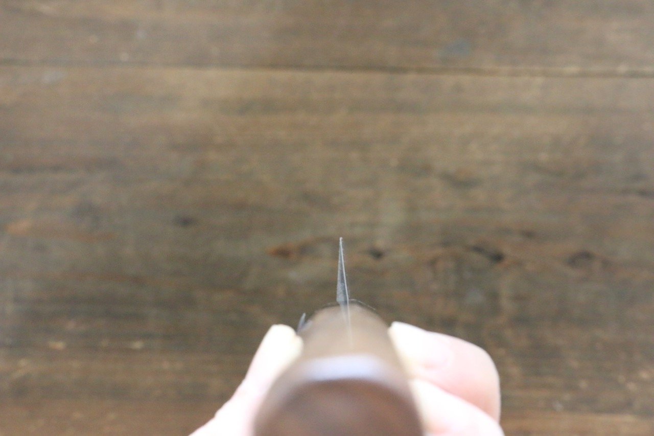 田中 誠貴 銀三鋼 柳刃  270mm 核桃木握把 - 清助刃物