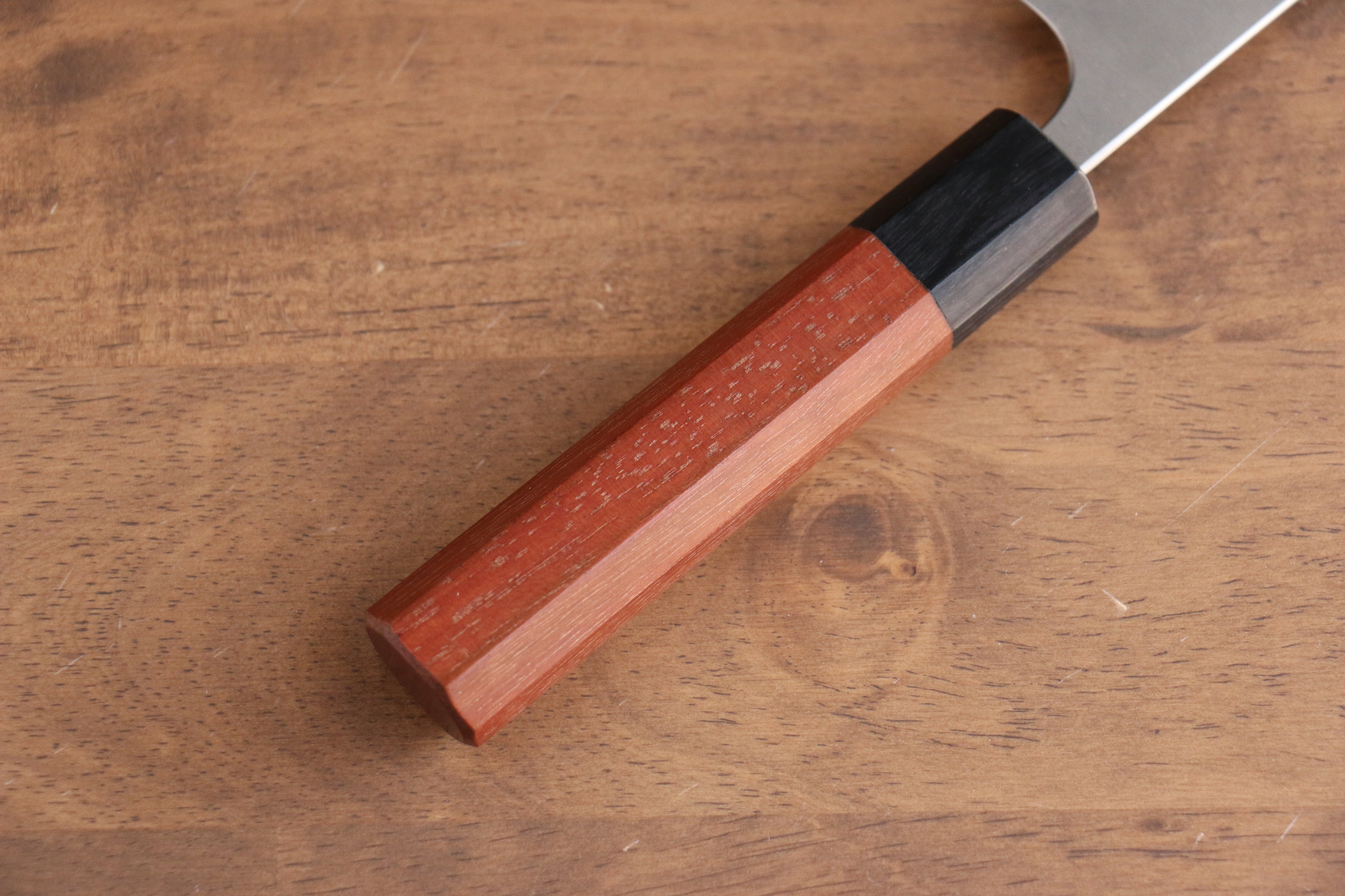 柴田崇行 甲鐵 超級青鋼 多用途小刀 135mm Jarrah 握把 - 清助刃物