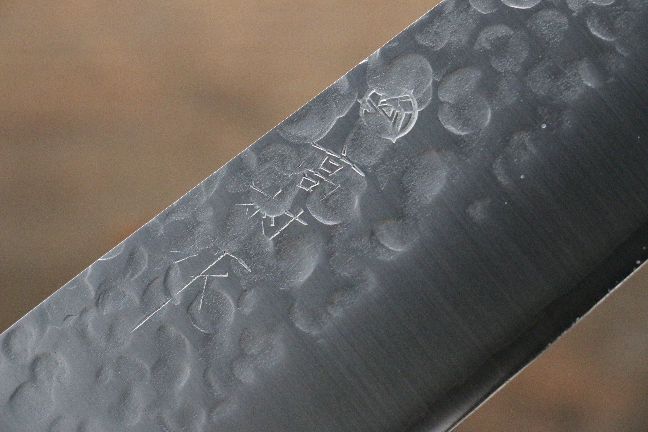 高村刃物 VG10 鎚目 三德刀  170mm 黑合成木握把 - 清助刃物