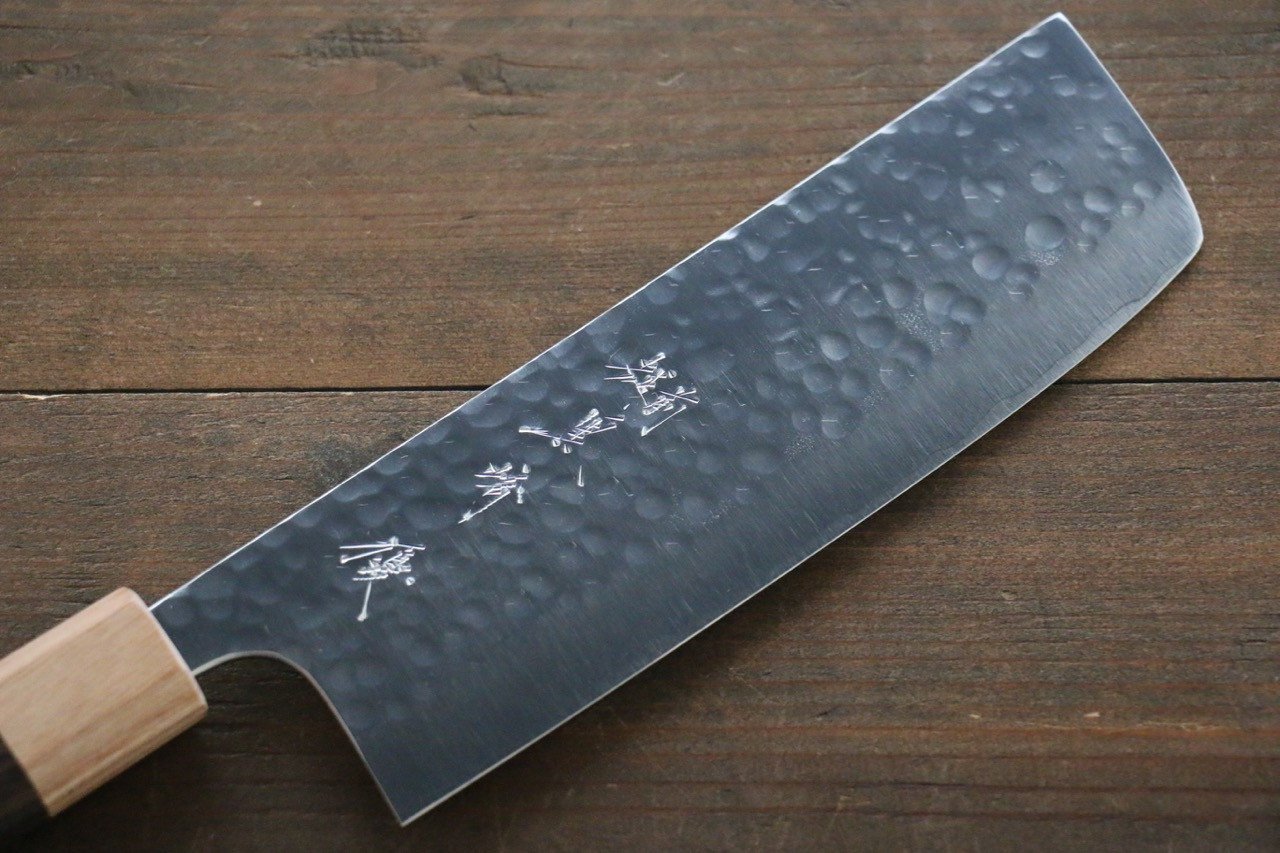黑崎 優 SG2 鎚目 菜切  180mm - 清助刃物
