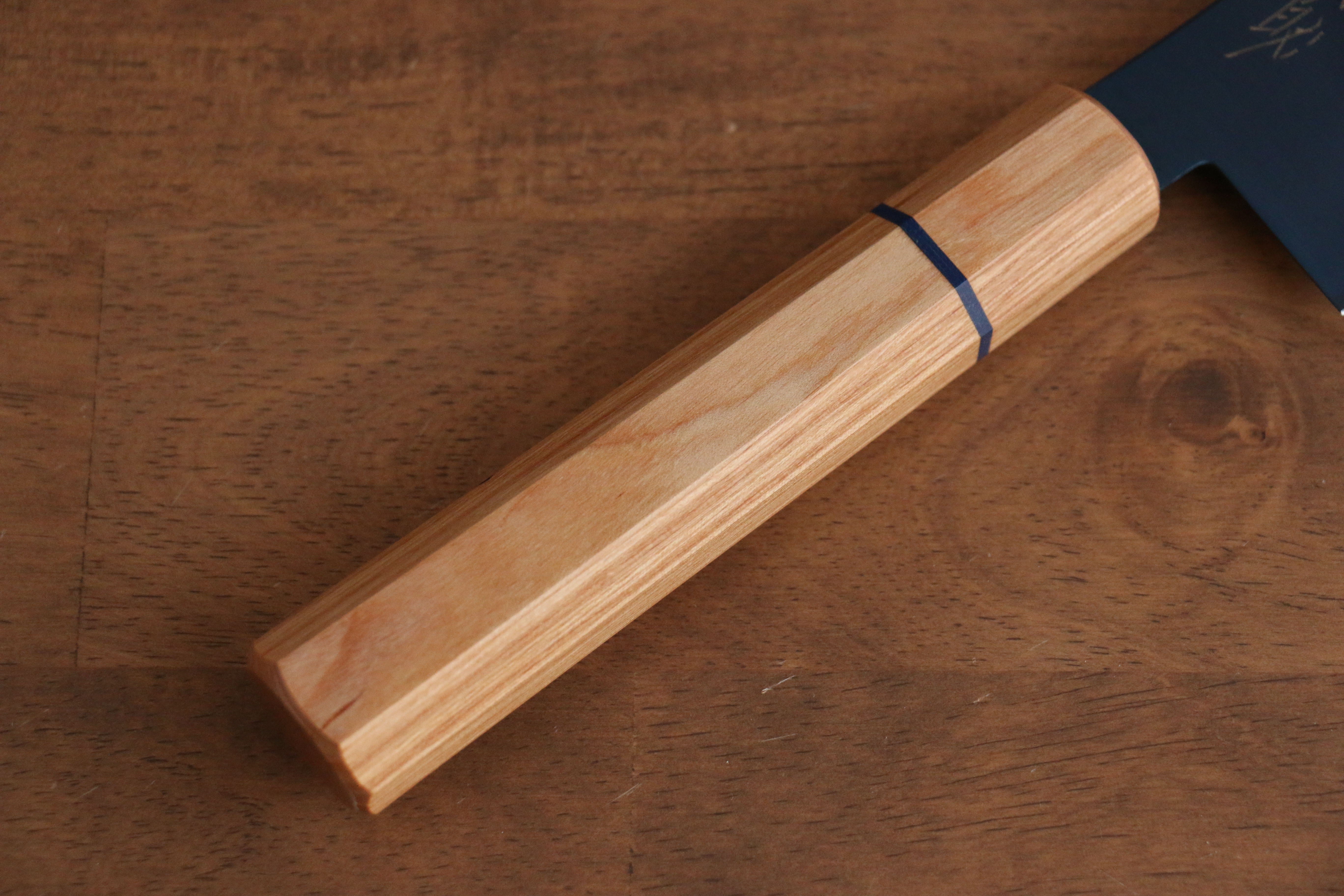 清助 SK-85鋼 離子鍍 菜切  175mm 白木 握把 - 清助刃物