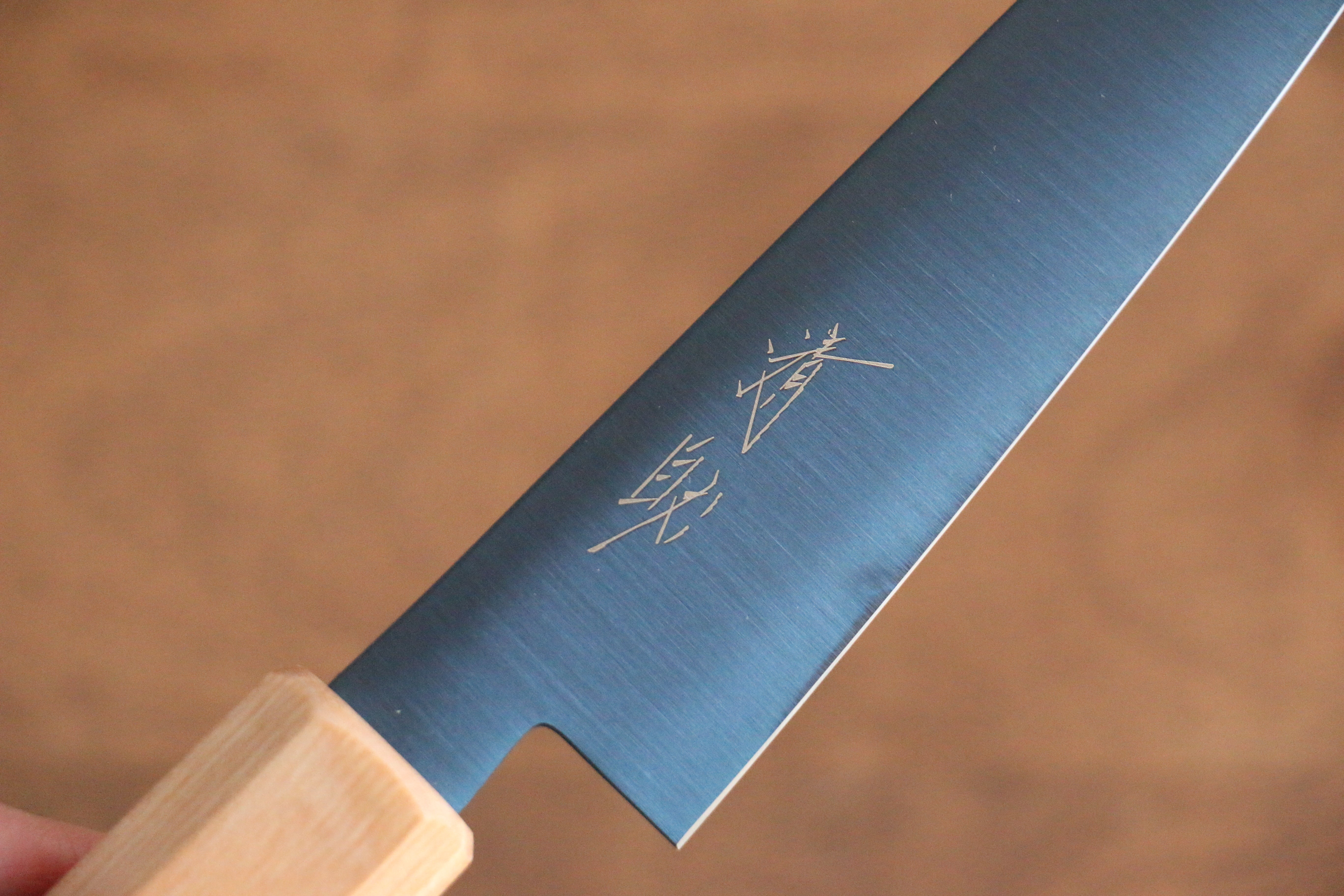 清助 SK-85鋼 離子鍍 多用途小刀  120mm 白木 握把 - 清助刃物