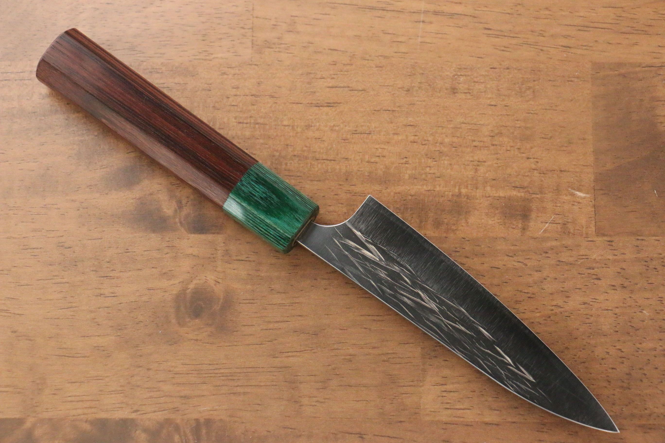 黑崎 優 樹冰 SG2 鎚目 多用途小刀  120mm 紫檀木 握把 - 清助刃物