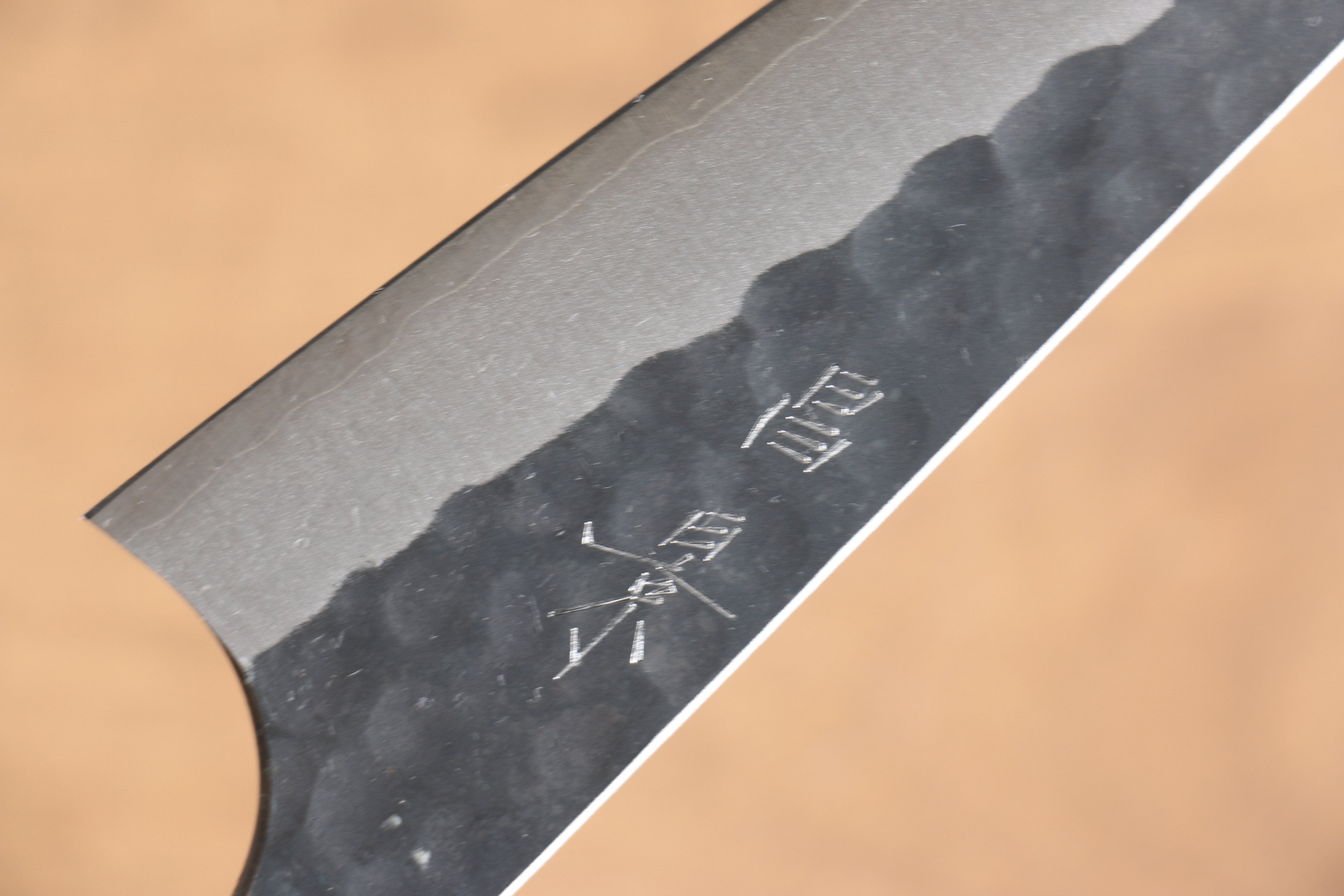 昌景 小石 超級青鋼 黑打 去骨刀  150mm 美國櫻桃木 握把 - 清助刃物