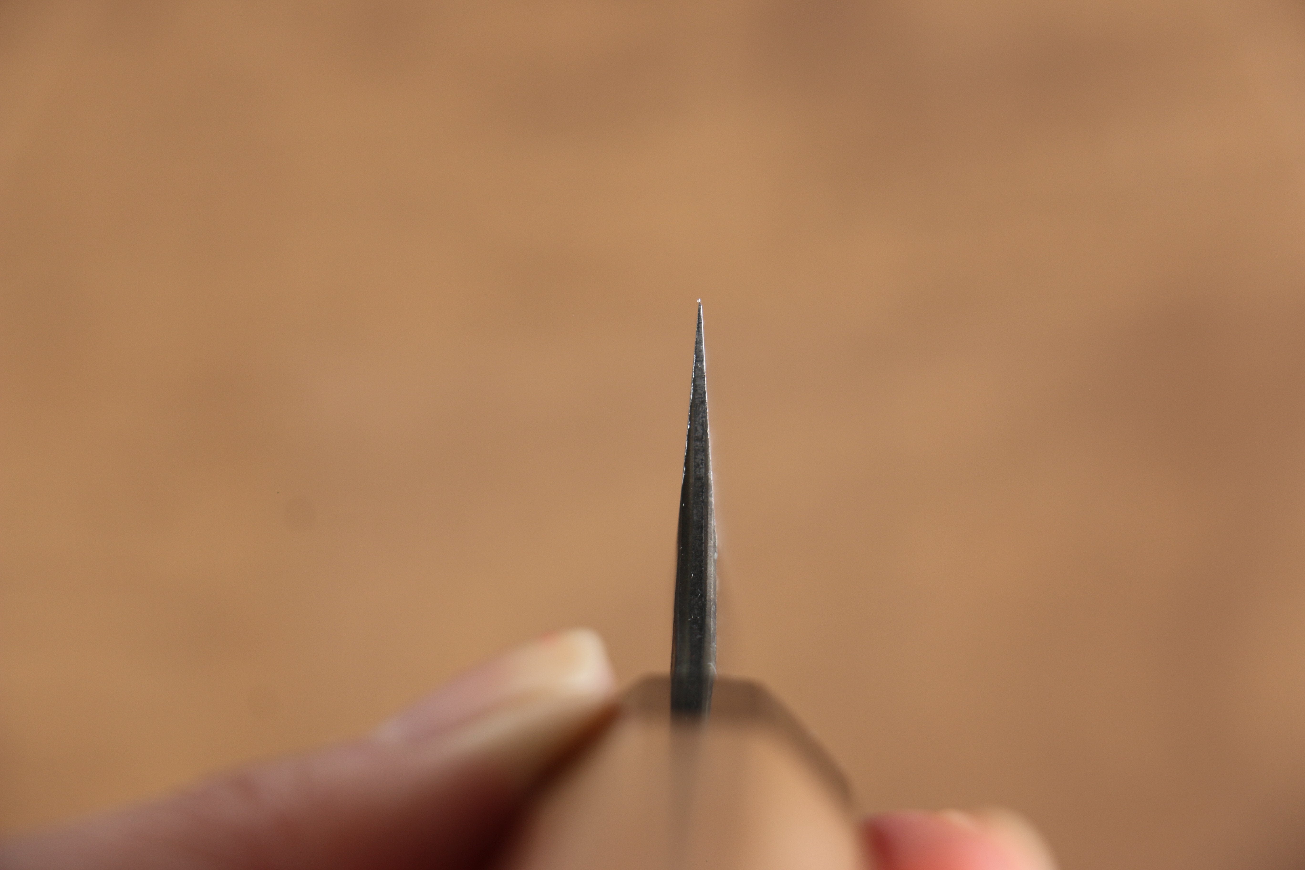 昌景 小石 超級青鋼 黑打 去骨刀  150mm 美國櫻桃木 握把 - 清助刃物
