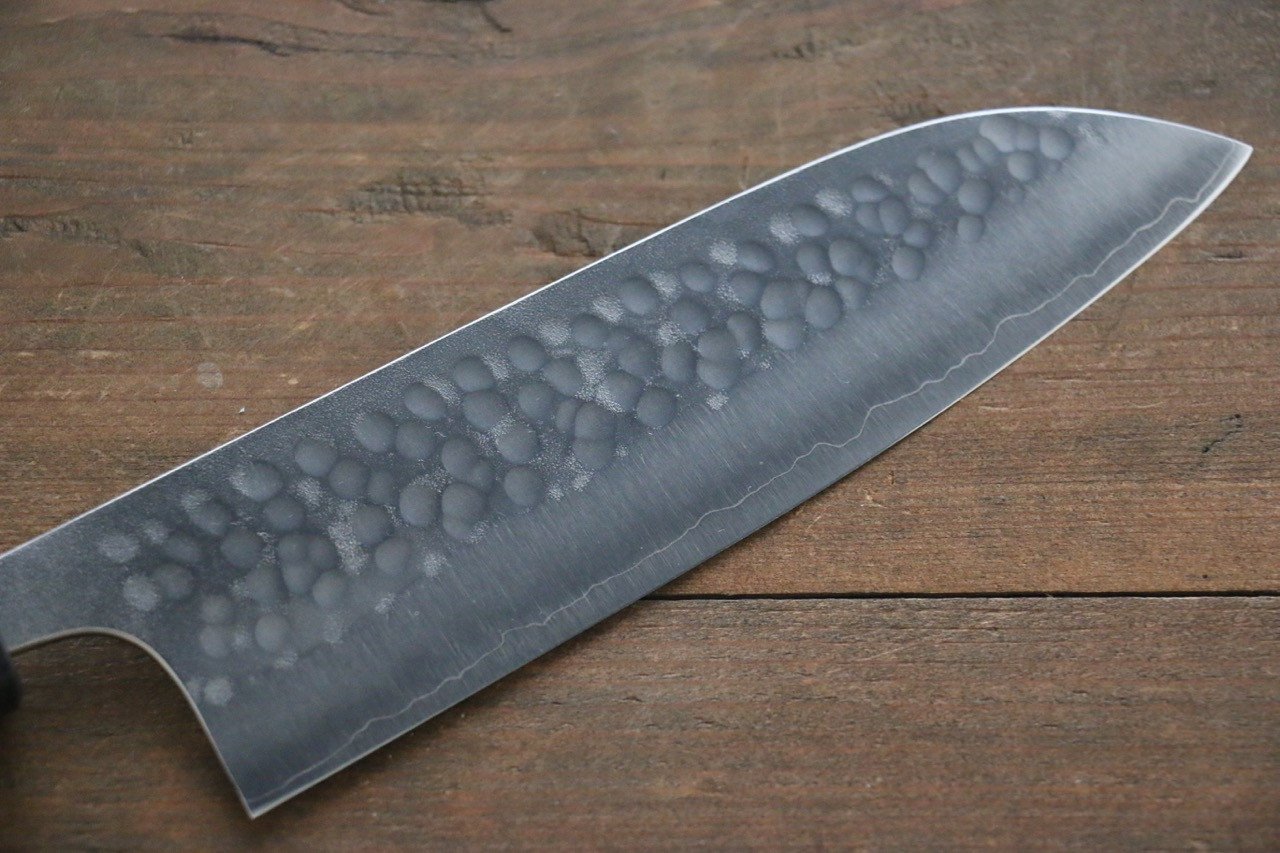 加藤 義實 銀三鋼 鎚目 三德刀  165mm - 清助刃物
