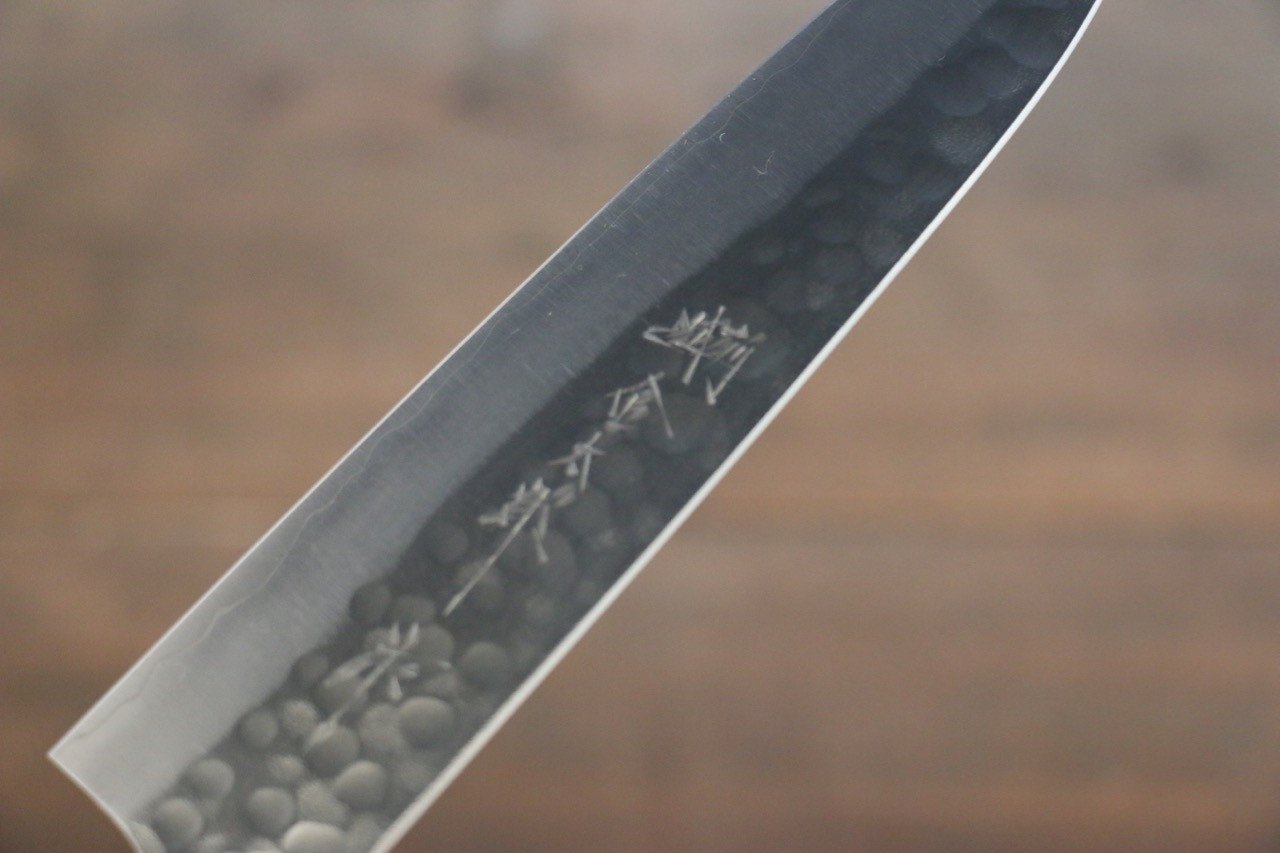 加藤 義實 銀三鋼 鎚目 三德刀  165mm - 清助刃物