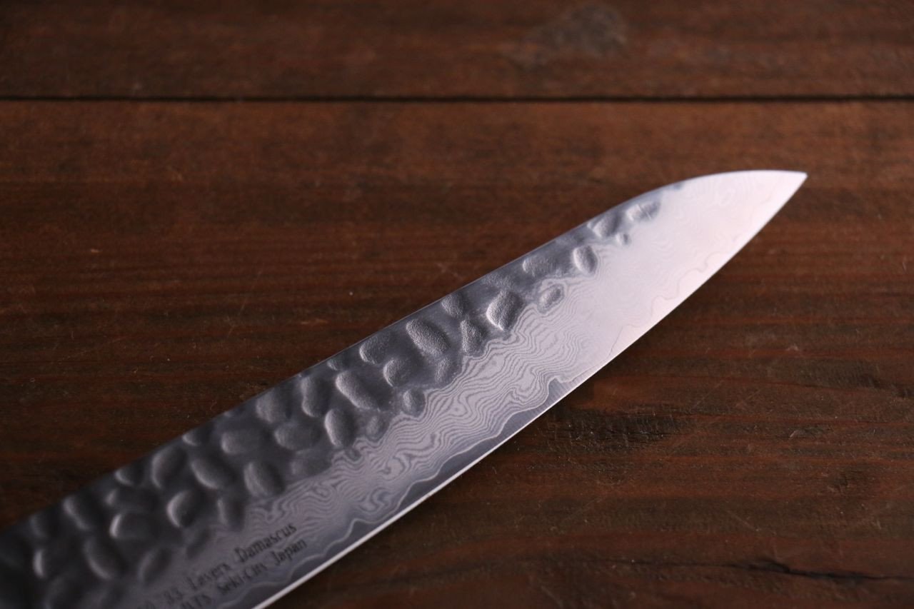 伊勢屋 VG10 大馬士革紋 多用途小刀  150mm 握把 - 清助刃物