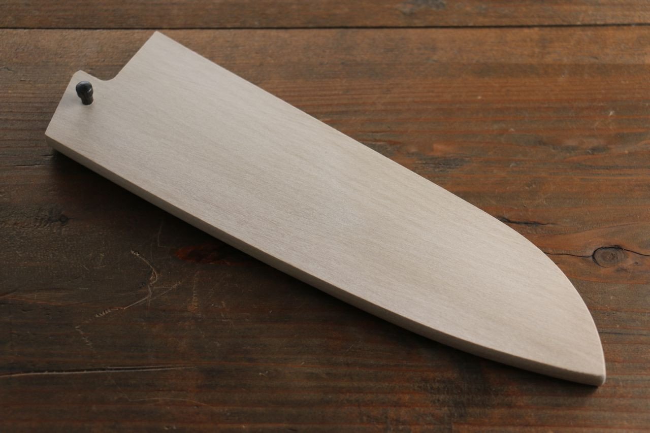木蘭 鞘 三德刀用 附合成木安全栓 180mm Aokki - 清助刃物