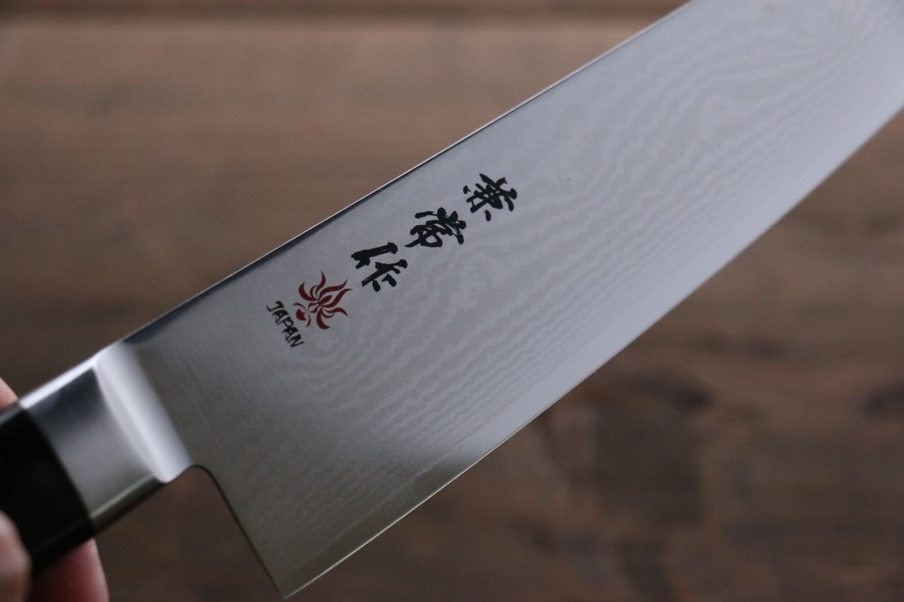 兼常 VG10 33層 大馬士革紋 三德刀 180mm 合成木 握把 - 清助刃物
