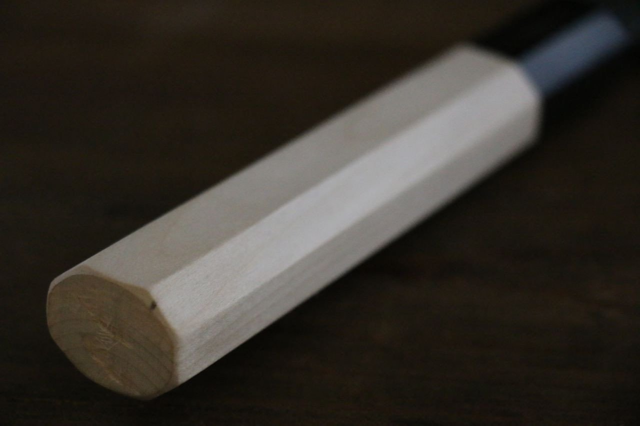 堺 孝行 銀三鋼 大馬士革紋 筋引  240mm 握把 - 清助刃物